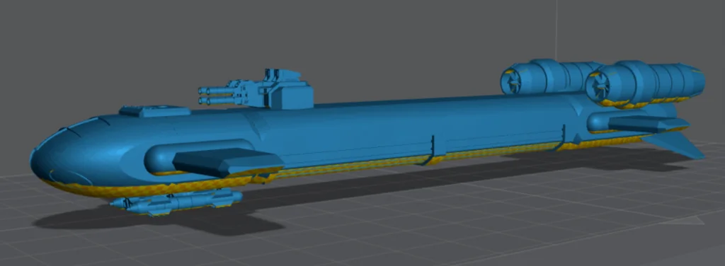 3D модель Корабль контрабандистов Black Duck - фото 1