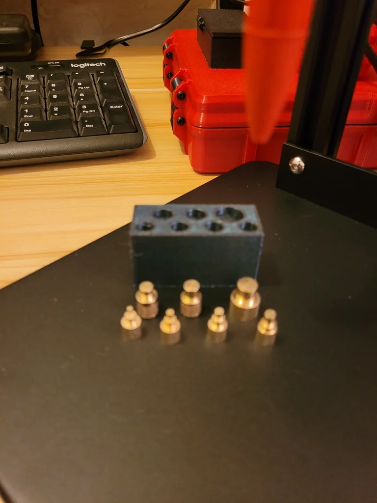 3D модель Держатель для вставных насадок для теплопресса Amazon - фото 4