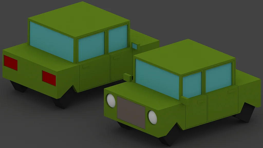 3D модель Модель автомобиля из South Park - фото 12