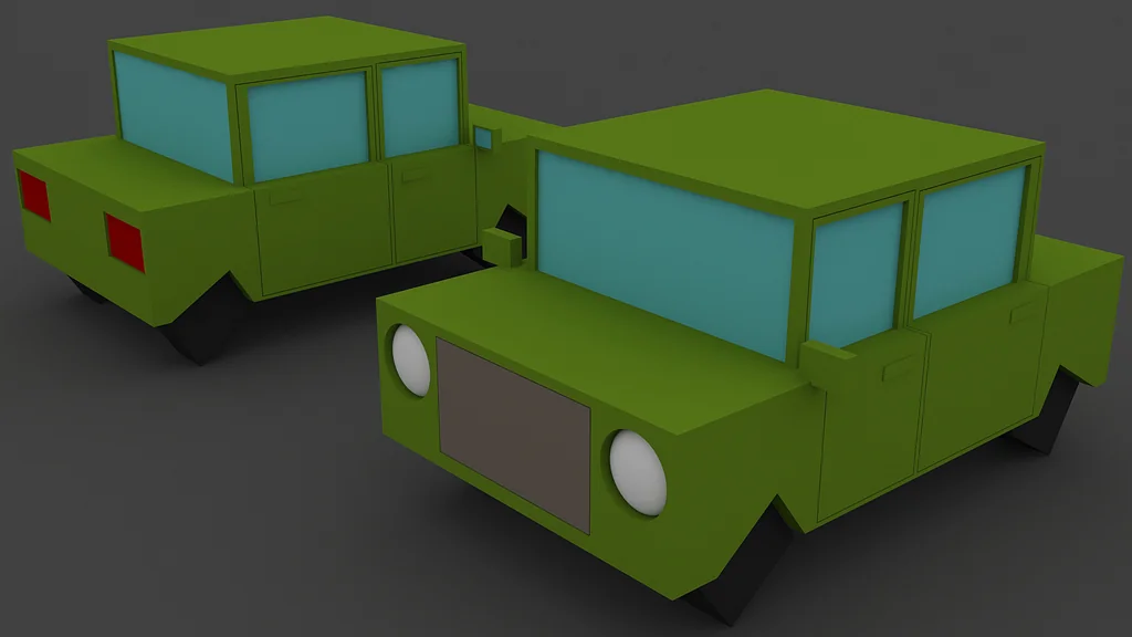 3D модель Модель автомобиля из South Park - фото 13