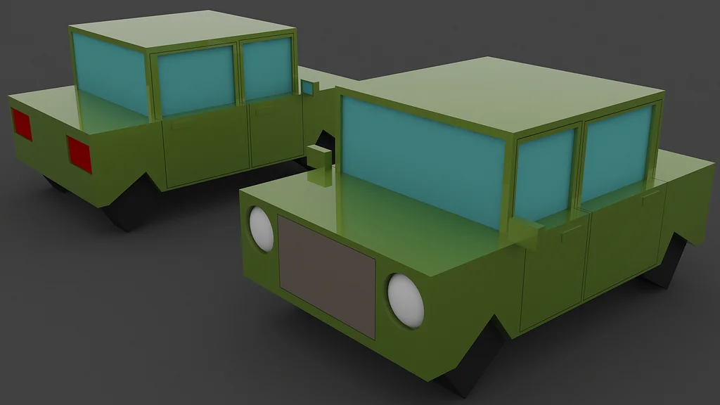 3D модель Модель автомобиля из South Park - фото 14