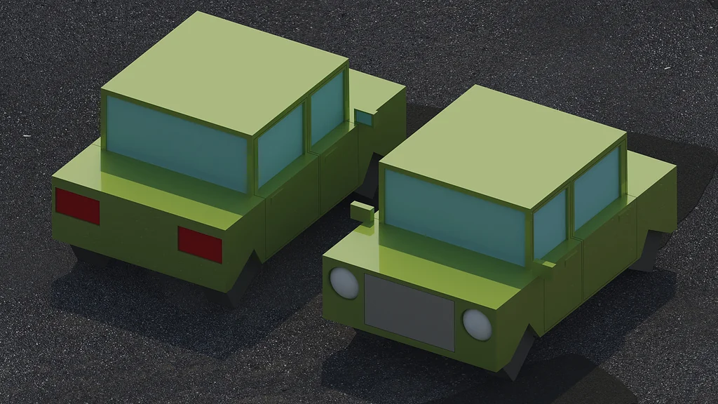 3D модель Модель автомобиля из South Park - фото 15