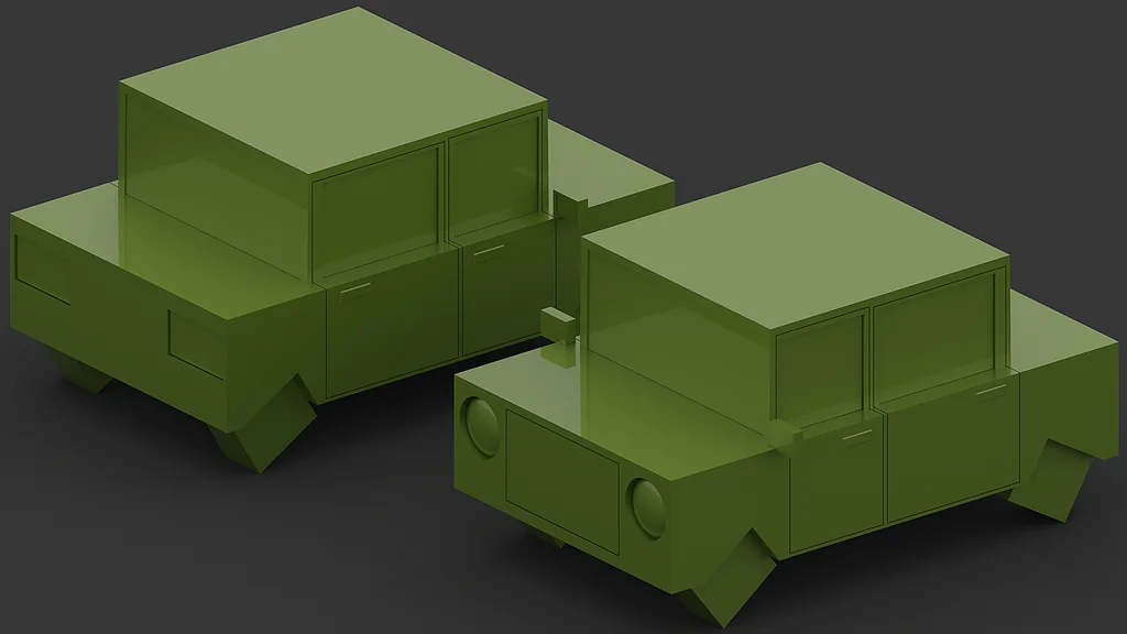 3D модель Модель автомобиля из South Park - фото 16