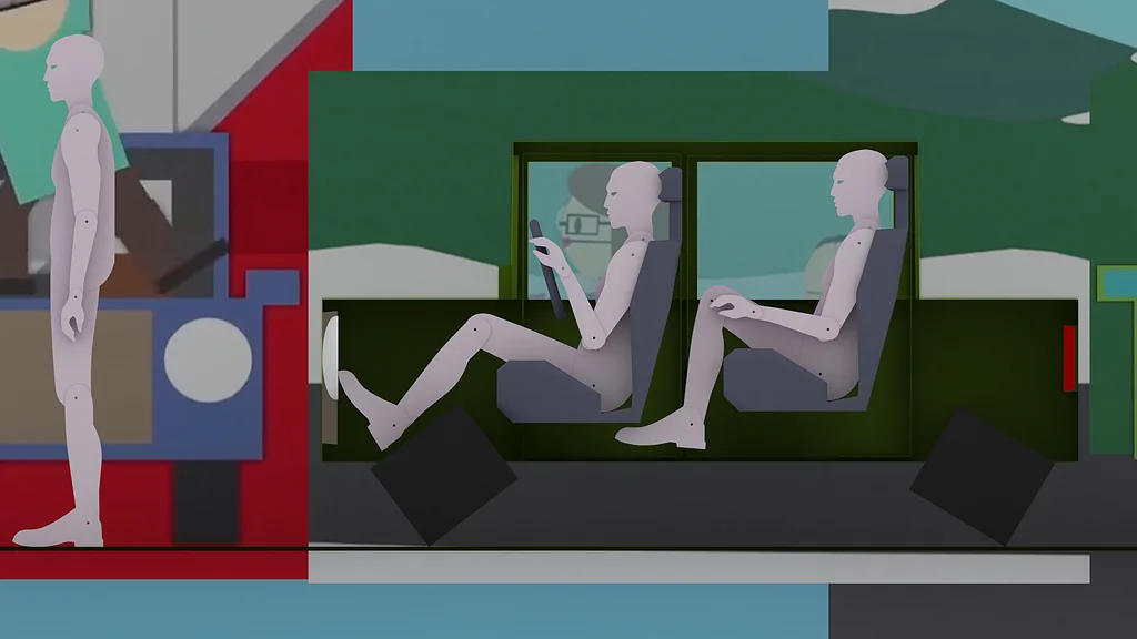 3D модель Модель автомобиля из South Park - фото 21