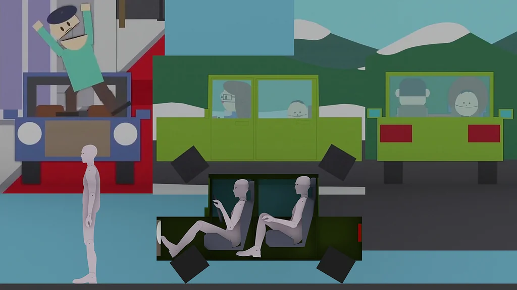 3D модель Модель автомобиля из South Park - фото 23