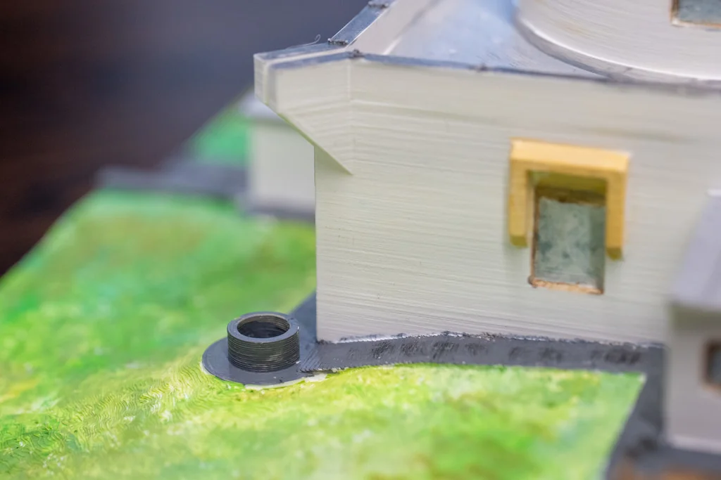 3D модель Модель Modra AGO – будівля 60 см - фото 5