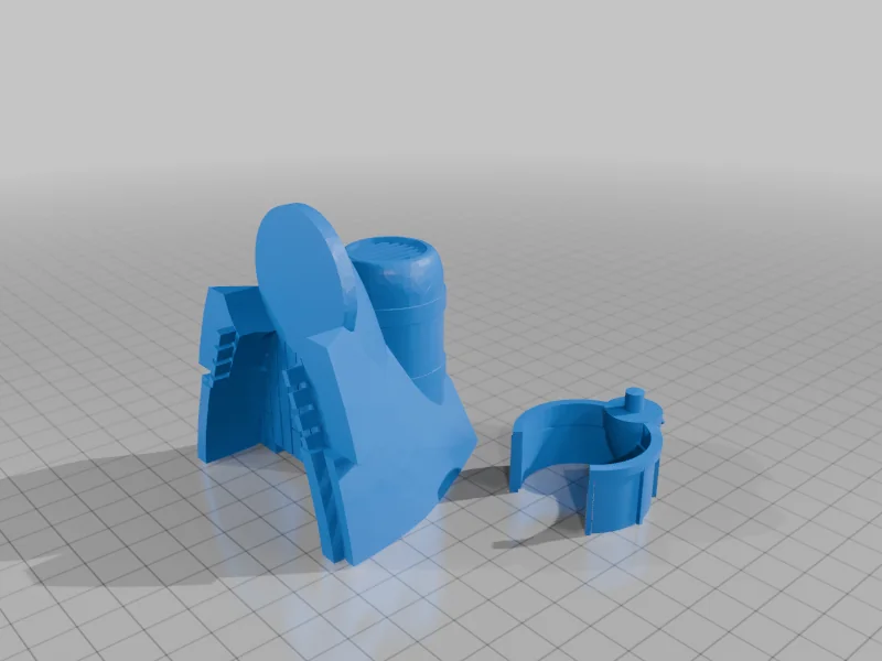 3D модель 28мм Летающий Теплоход - фото 5