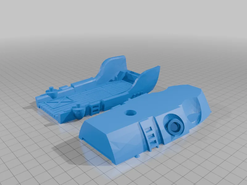 3D модель 28мм Летающий Теплоход - фото 10