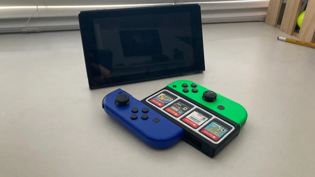 3D модель Держатель Joycon с хранилищем для игр - фото 2
