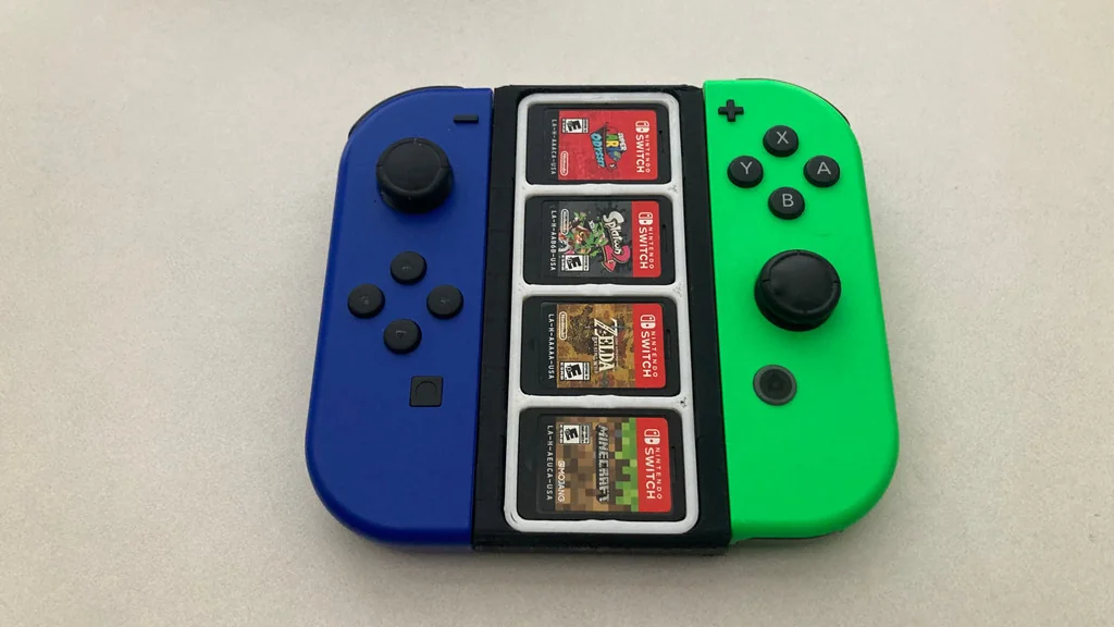 3D модель Держатель Joycon с хранилищем для игр - фото 3