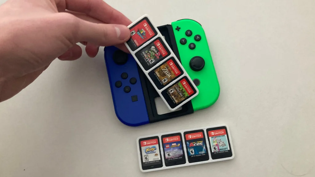 3D модель Держатель Joycon с хранилищем для игр - фото 5