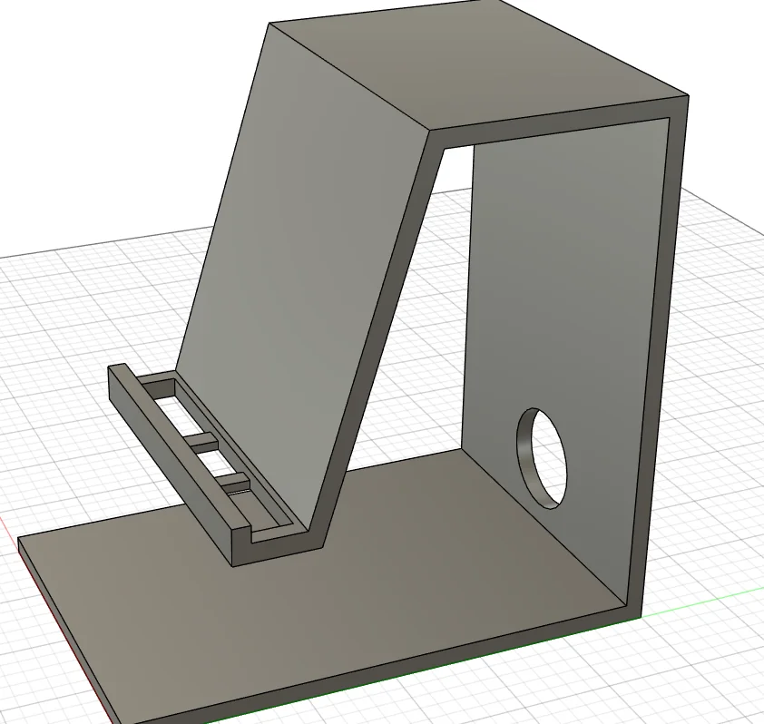 3D модель Подставка для телефона - фото 1