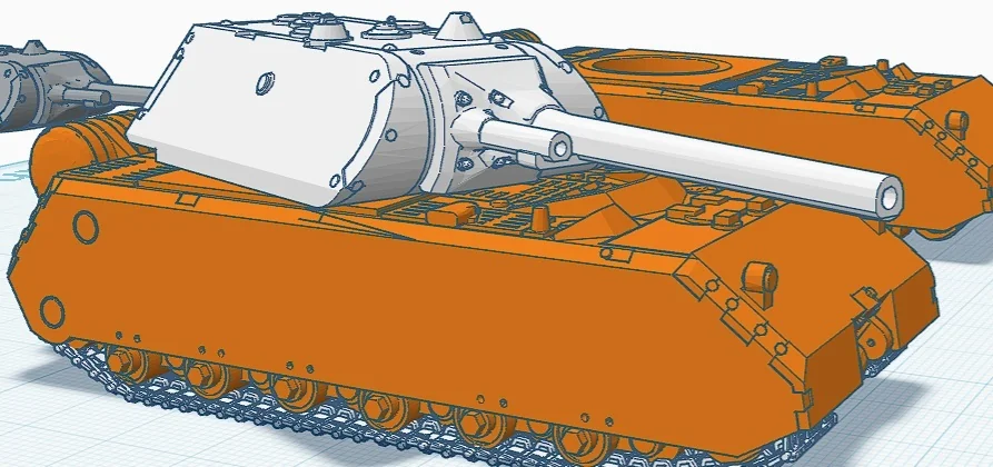 3D модель 3D-модель PANZER VIII Maus 1:100 - фото 1