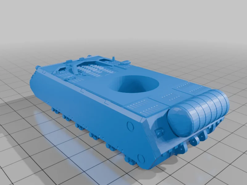 3D модель 3D-модель PANZER VIII Maus 1:100 - фото 3