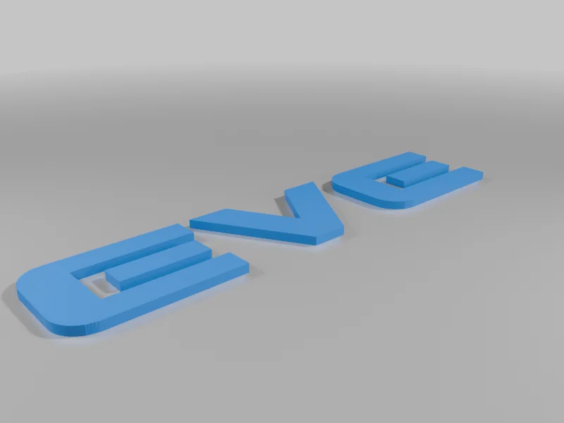 3D модель Знаки Wall E и EVE для принтера Bambulab X1C - фото 9