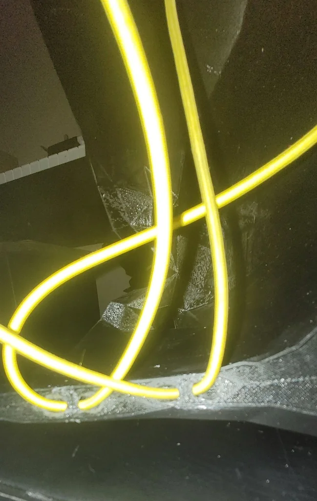 3D модель Низкополигональная волчья маска с отверстиями для шнурка - фото 4