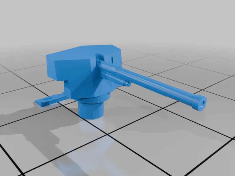 3D модель Модель СУ-57 (57мм M3 GMC T48 в советской службе) - фото 3