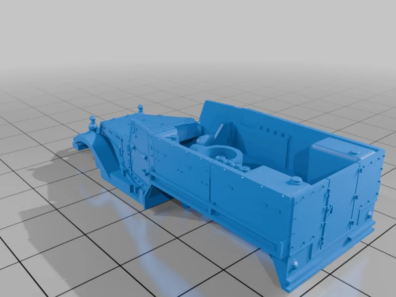 3D модель Модель СУ-57 (57мм M3 GMC T48 в советской службе) - фото 6