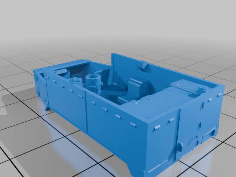 3D модель Модель СУ-57 (57мм M3 GMC T48 в советской службе) - фото 8