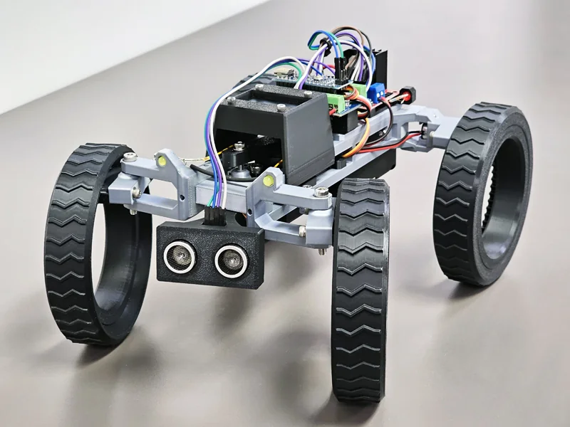 3D модель Тестовый автомобиль для Arduino Nano - фото 3