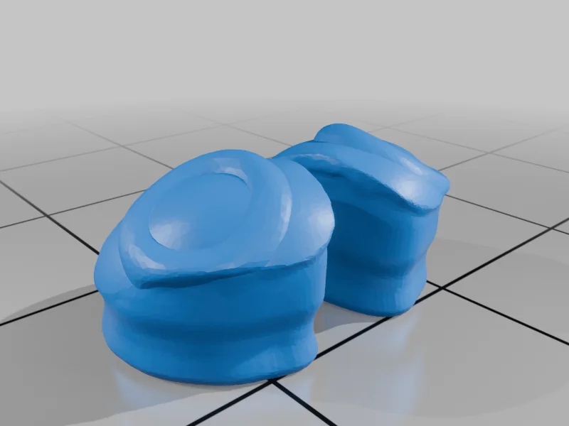 3D модель Кам'яний Кровельщик - Артикуляційна Модель - фото 5