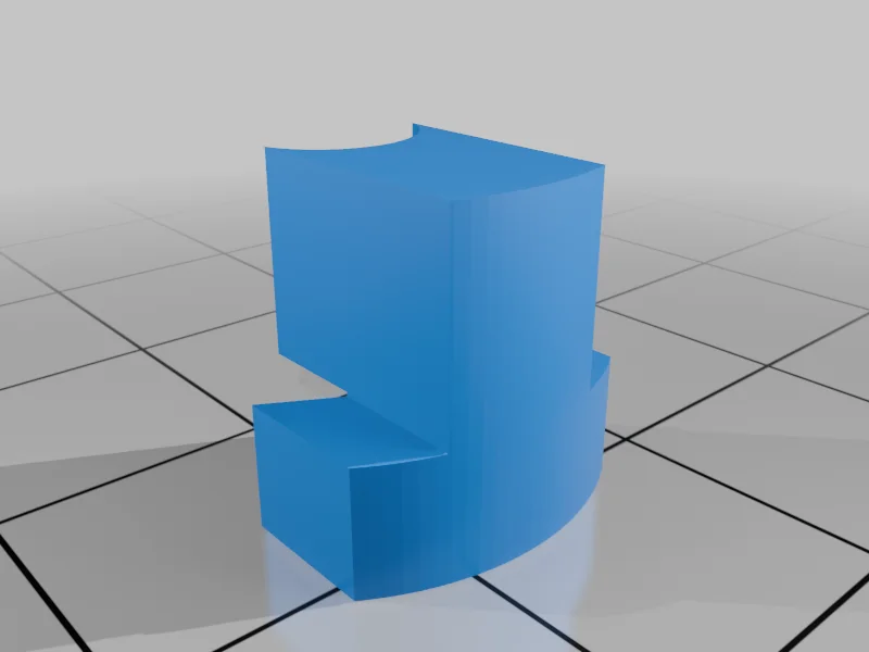 3D модель Удлинитель для штатива 1/4-20, высота 20-70мм - фото 14