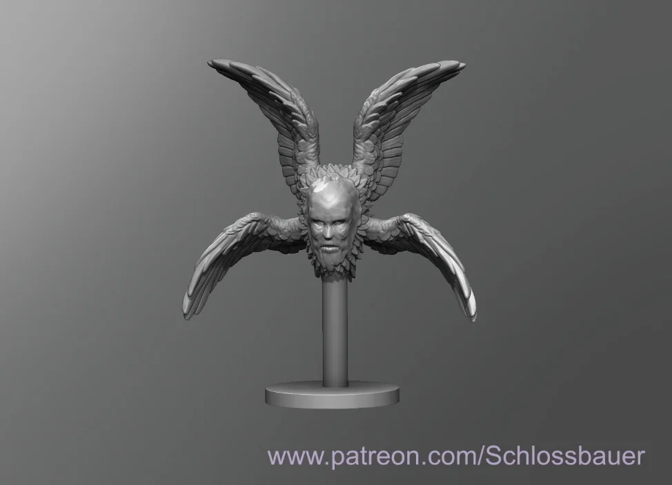 3D модель Маска Смерти из Castlevania - фото 1