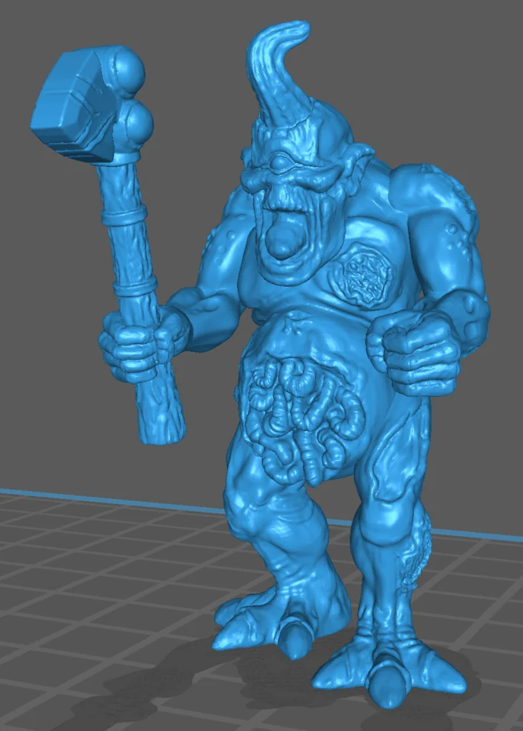 Модель Демон-переносчик чумы с Вархаммером