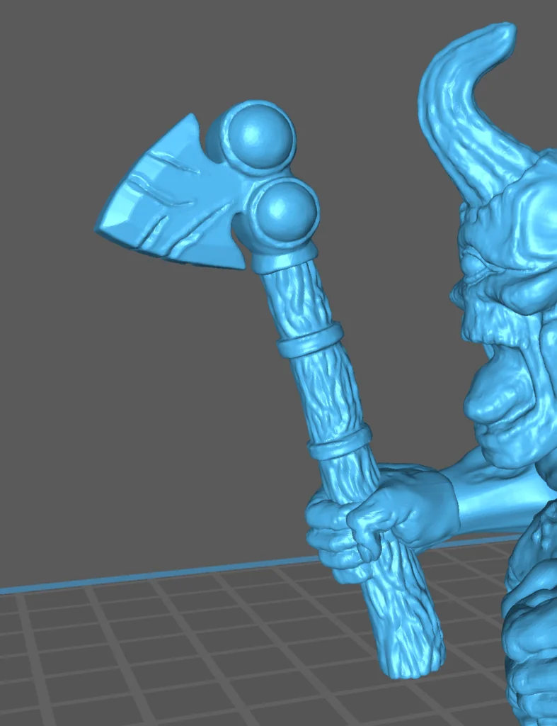 3D модель Модель Демон-переносчик чумы с Вархаммером - фото 8