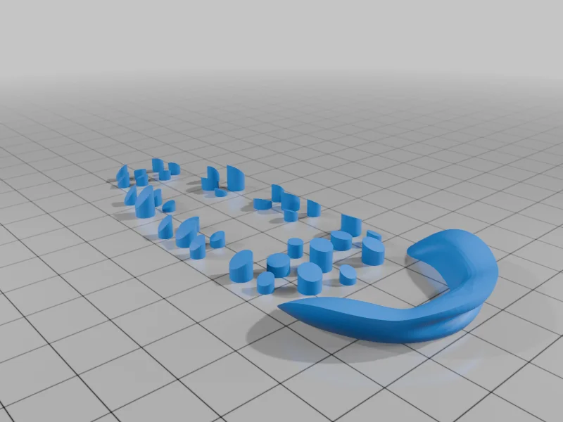 Модель Кита-акулы - Артикулированное Животное