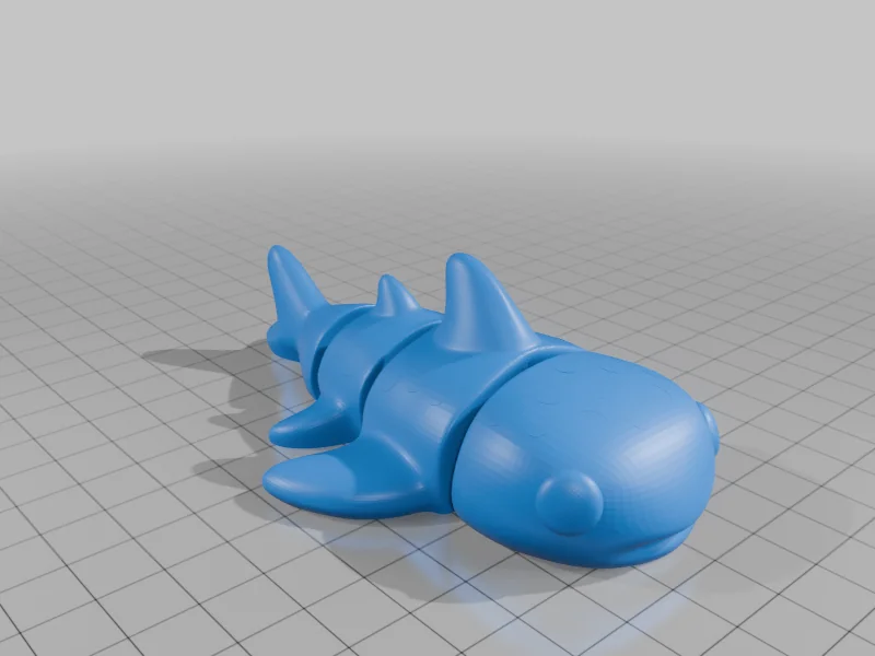 Модель Кита-акулы - Артикулированное Животное