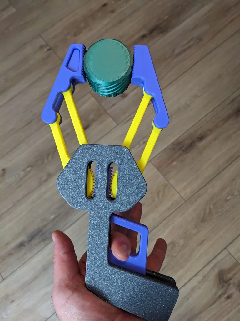 Роботизированный захват с пистолетной рукояткой