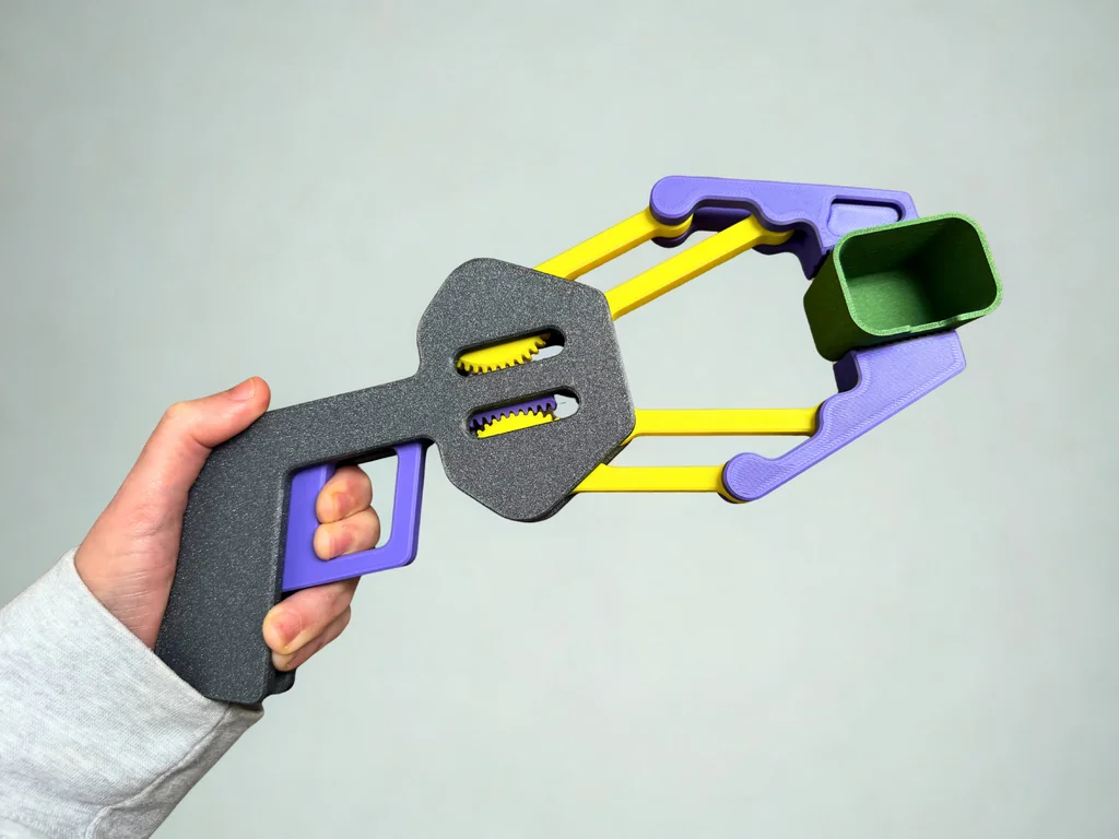 3D модель Роботизированный захват с пистолетной рукояткой - фото 2