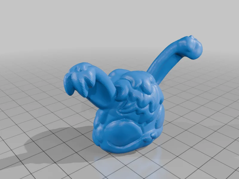 3D модель 3D модель Ангорського кролика LPS - фото 2