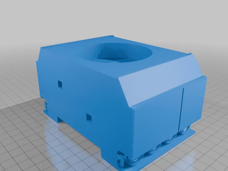 3D модель Модель Rattle Tank 100 масштаба - фото 2