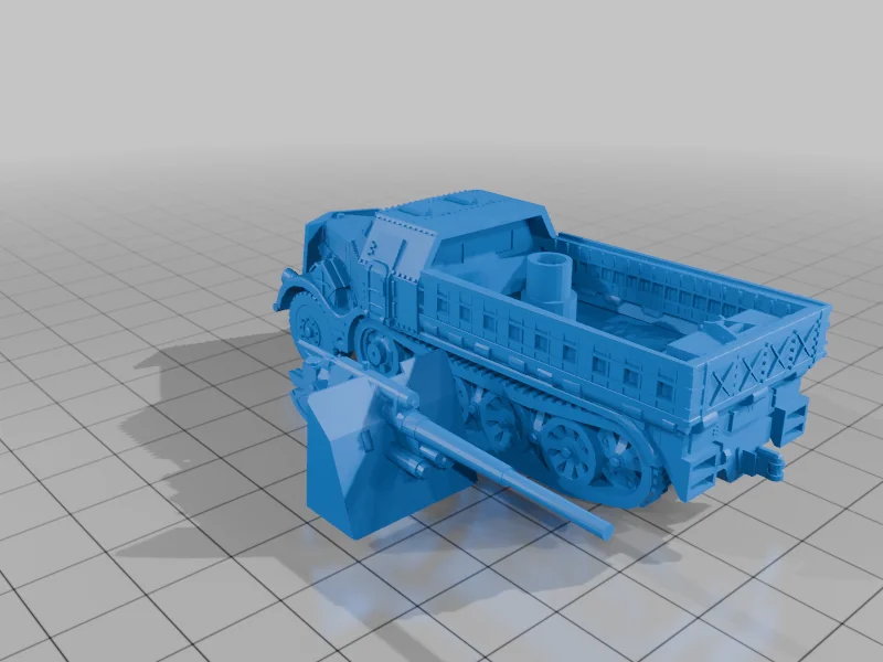 Sd.kfz 9: Бронированный FAMO Flak 37
