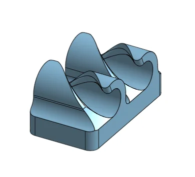 3D модель Держатель для кабелей Lightning с магнитом - фото 4