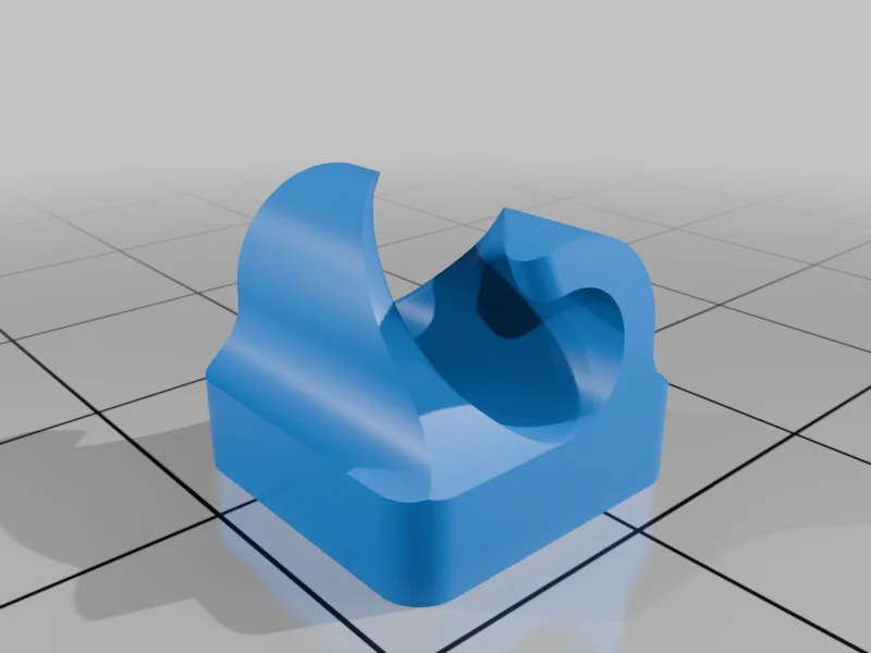 3D модель Держатель для кабелей Lightning с магнитом - фото 8