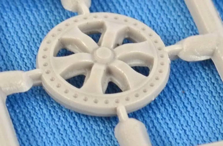 3D модель Альтернативные колеса для 47-мм противотанковой пушки Франции 1937 года - фото 2