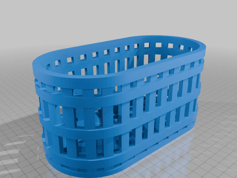 3D модель Слэтид корзина - 3D-модель - фото 5