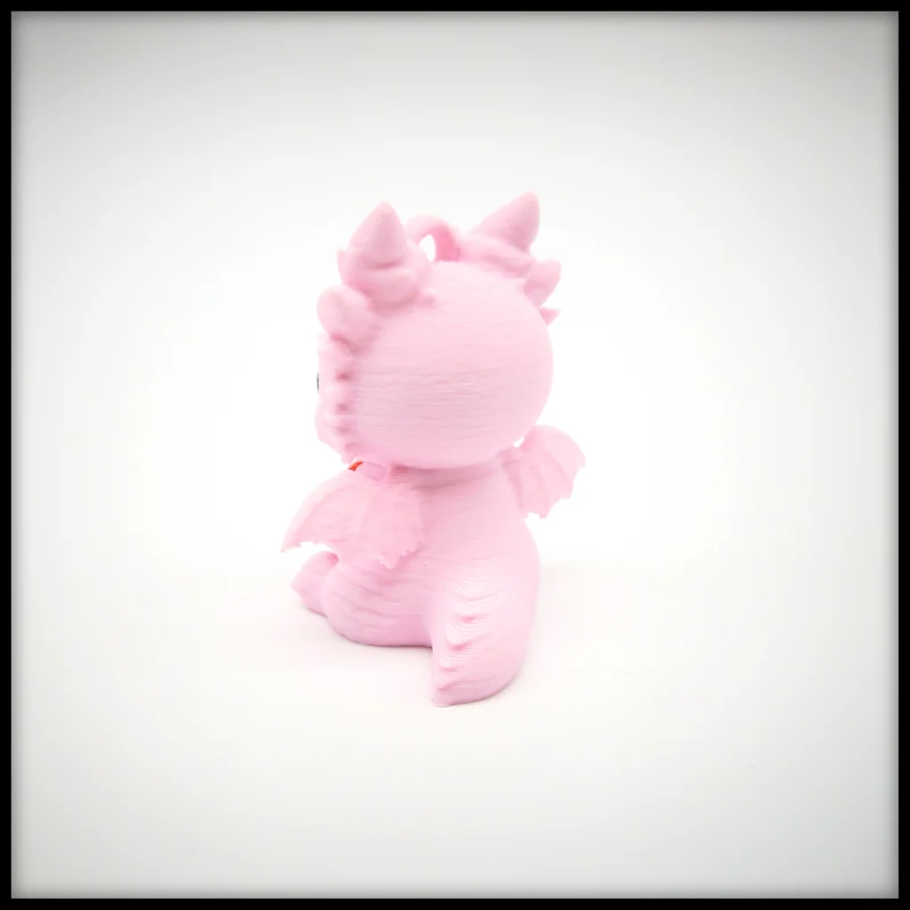 Модель: Брелок и фигурка Дракончика Сердца