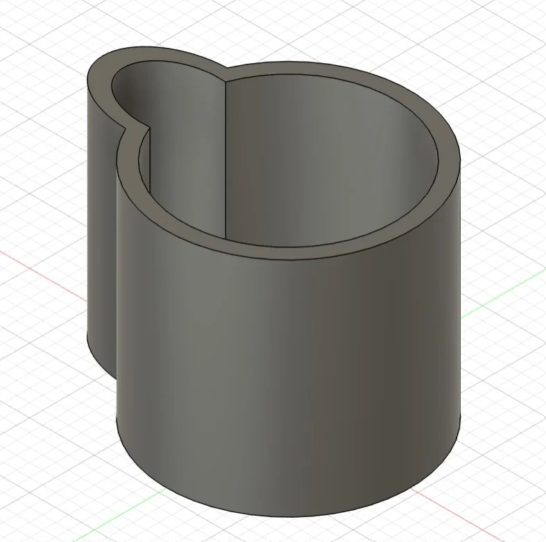 3D модель Кашпо с отверстием для полива - фото 4