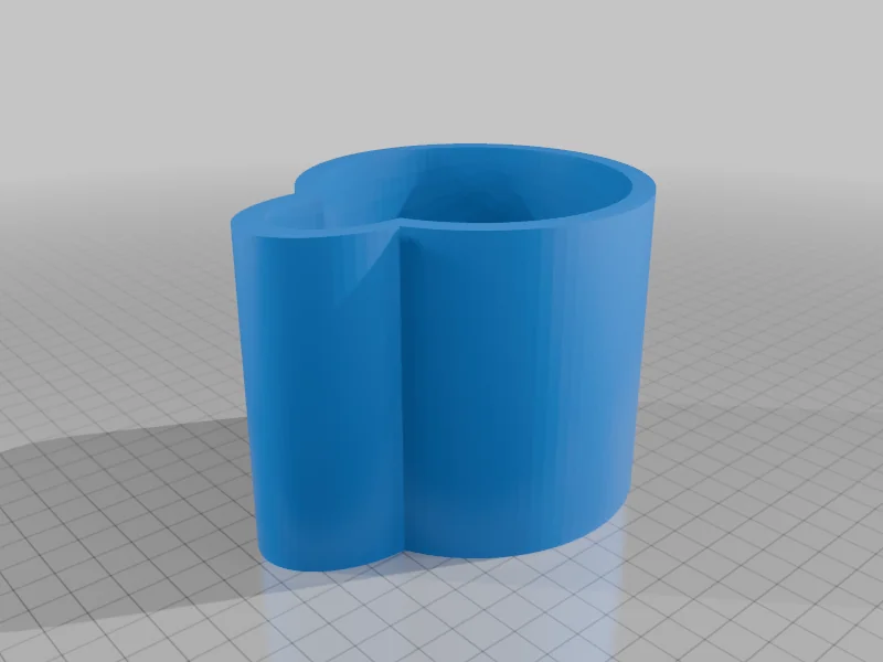 3D модель Кашпо с отверстием для полива - фото 5