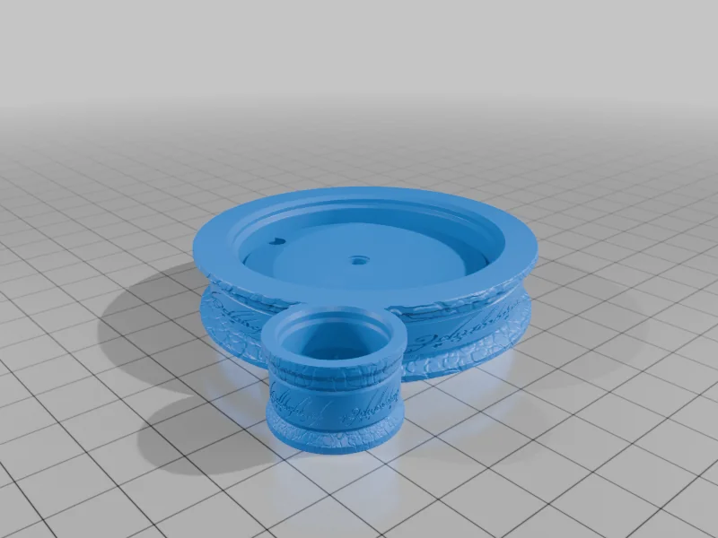 3D модель Подставка для бритвы Gandalf - Henson AL13 - фото 11