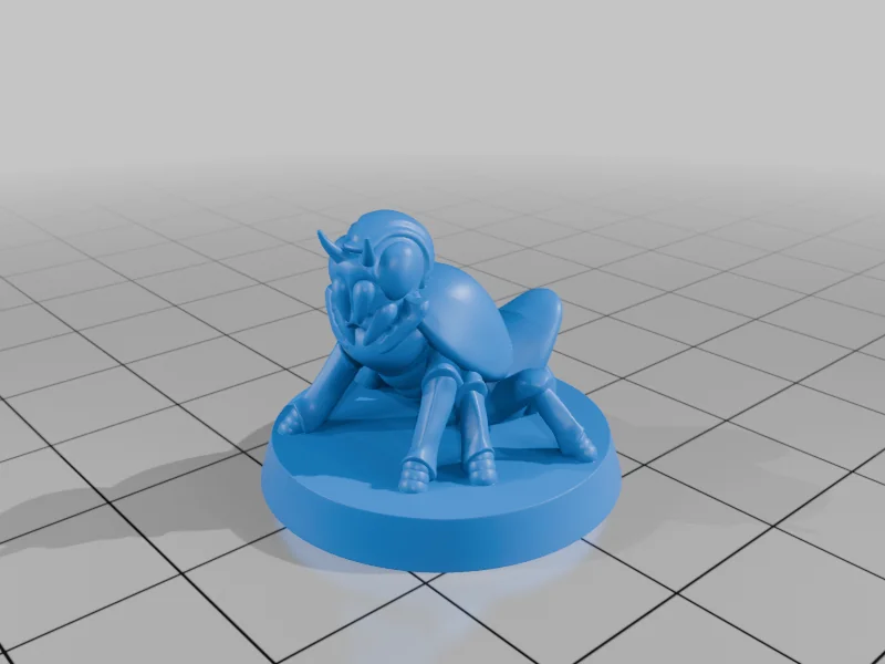 3D модель Гигантский огненный жук без поддержки - фото 3