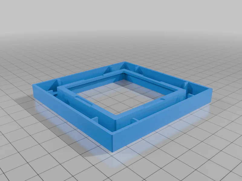 Рамка для розетки с крышкой EU