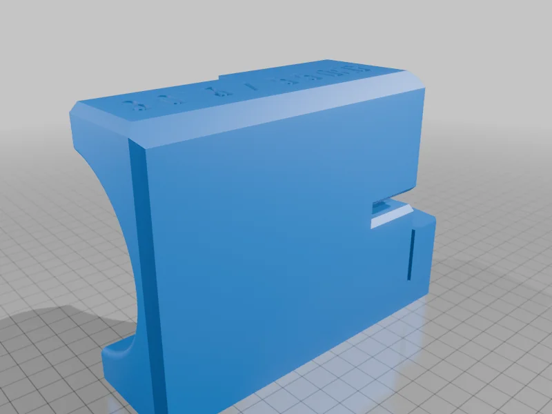 3D модель 3.0" Шаблон для пирогових різів (кут 5.5°) - фото 4