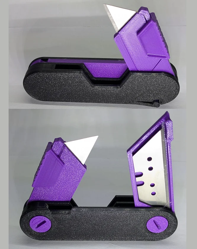 3D модель Держатель лезвий с запасными лезвиями STL