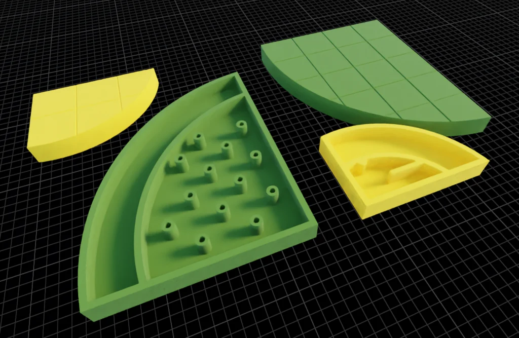 3D модель Azoteas и Алмены для башен Exin и NG - фото 3