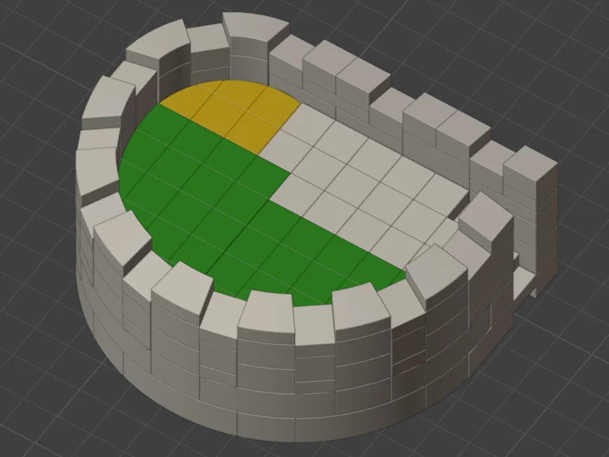 3D модель Azoteas и Алмены для башен Exin и NG - фото 11